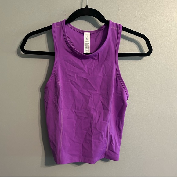 Nulux Racerback Cropped Run Tank - Picture 1 of 5